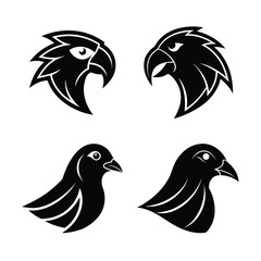 mascot logo animal head bundle