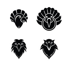mascot logo animal head bundle