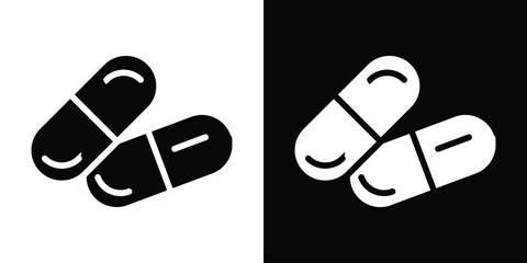 Painkiller icon collection. line stroke icon. EPS 10