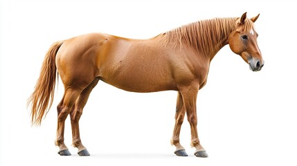 Obraz premium horse isolated on white