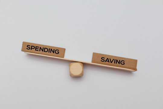 Balance between savings and spending the concept of saving is heavier or more necessary than spending