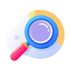 Search magnifier Material SVG Icon