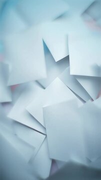 A vibrant workspace filled with scattered paper shapes and crafting supplies, showcasing creativity and artistic expression during a project.