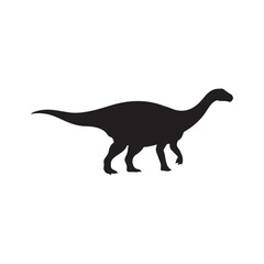 dinosaur silhouette art