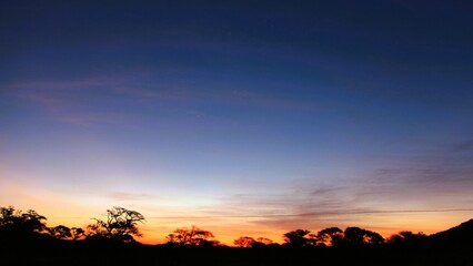 Sunset in South Africa