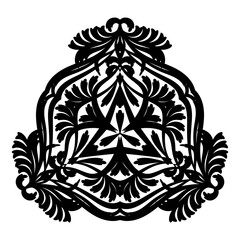 Fototapeta premium Geometric mandala background design.