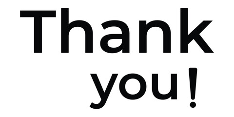 Thank You Lettering and Confetti Sign – Handwritten Brush Script and Vintage Typography Vector illustration.