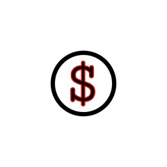 dollar symbol icon