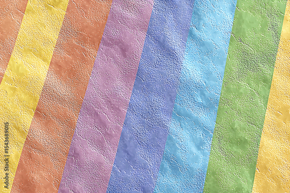 Poster colorful textured stripes background with diagonal pattern and rough surface