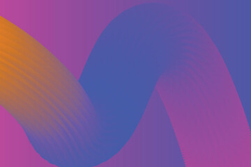 Abstract Gradient Overlapping Curves Background