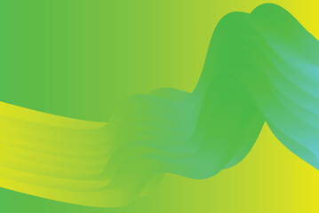 Abstract Gradient Overlapping Curves Background