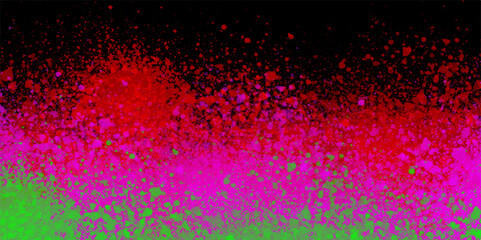 Obraz premium Background with lots of light spots purple illustration. Neon green hues mix with messy texture for bold contrast. Background with lots of light spots purple illustration.