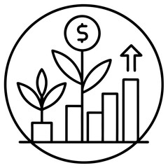 Eco House Icon &ndash; Vector Illustration of a Sustainable Home with Leaf Symbol for Environmental and Green Living Concepts
