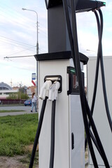 Battery for charging an electric vehicle.	