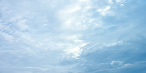 Blue sky air white clouds image sunny bright natural surface splahsed soft effet background atmosphere, clear, bright, sun, sunny, beauty