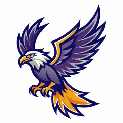 eagle with wings
