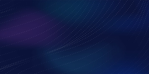 Modern light point Hi-tech digital technology concept. High tech computer illustration with purple and dark abstract modern art design simple