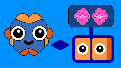 Quantum Multiverse Data Visual – Futuristic Neural Grid Vector Art.