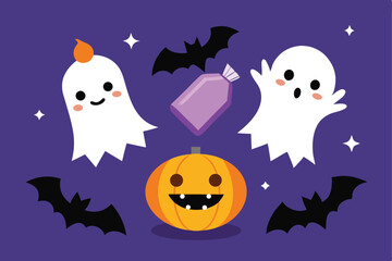 halloween vector illustration