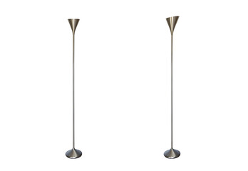 floor lamp isolated on white background. modern design