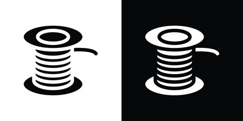 Wire icon collection. line stroke icon. EPS 10