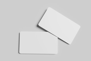 Black Card Business Mockup (blank)