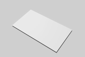 Black Card Business Mockup (blank)