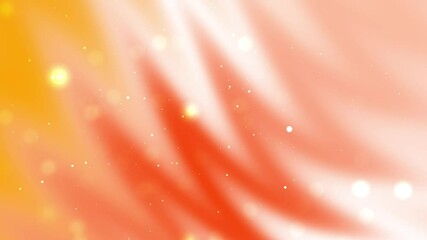 Blurred orange and white background with bright white and yellow dots. Suitable for abstract designs, web banners, and seasonal artwork. - Powered by Adobe
