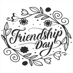 Friendship Day T-Shirt Design &ndash; Best Friends Forever Graphic

