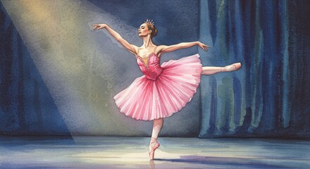 Ballerina Pink Tutu Stage 
