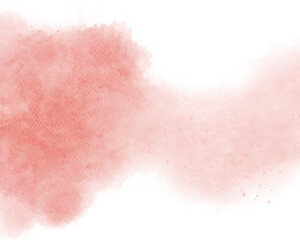 Pastel pink watercolor paint brush stroke background for banner or valentine's day and wedding elements