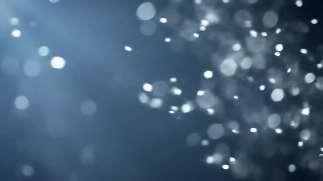 Abstract Dreamy Bokeh and Light Particle Background