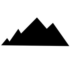 Mountain silhouette