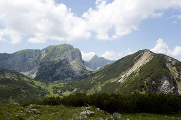 Obraz premium A beautiful view of Ziteiner see lake in Austria