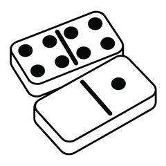 Classic Dominoes Game Tiles Play and Enjoy