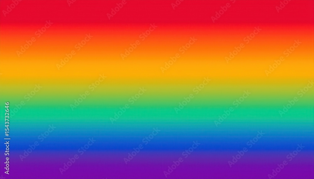Poster vibrant horizontal gradient stripes in rainbow color spectrum from red to violet with soft transitio