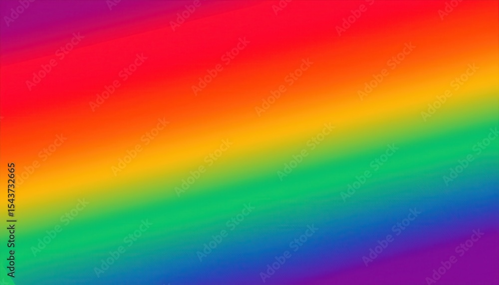 Poster vibrant horizontal gradient stripes in rainbow color spectrum from red to violet with soft transitio