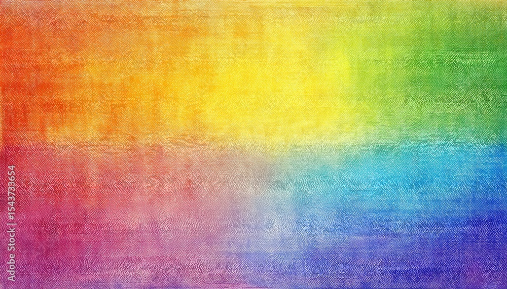 Poster textured pastel rainbow gradient background with soft vertical stripes on canvas for web design, lgb