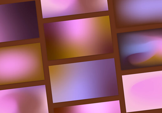 Set of 20 Gradient Backgrounds