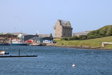 Scalloway Castle, Shetland.