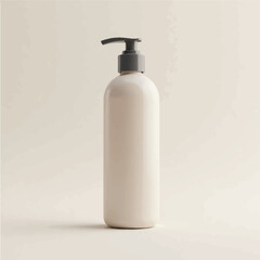 White Plastic Pump Bottle Mock-Up-Liquid Soap, Sanitizer, Shampoo Dispenser .3D IllustrationA 3d render of white bottles Soap Bottle Mockup, Front View, Gel,Foam Or Liquid Soap Dispenser Pump Bottles