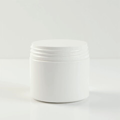 3d cosmetic mockups, cosmetic serum,cosmetic cream jar, transparent jar, without label, realistic cosmetic mockups, rock, plants, stone, background, 3d render,product mockups,photography