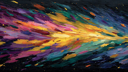 Dynamic Colorful Abstract Flow