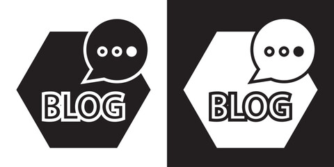 Blogging icon. vector illustration. EPS 10/ AI
