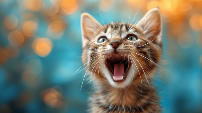 Kittens, small kittens, cheerful kittens