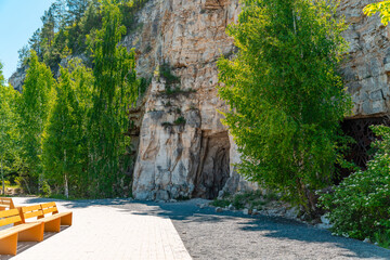 Caves or mines in the village of Shiryaevo, Samara region, the Russian Federation.