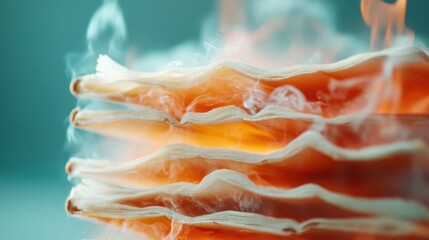 A visually powerful image depicting a stack of books engulfed in flames, symbolizing the destructive potential of ignorance and the transformative nature of knowledge.