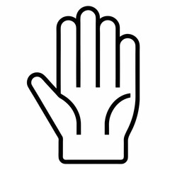 vector hand icon