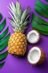 Pineapple and Coconut