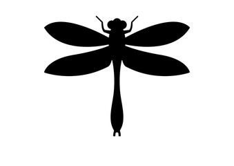 Graceful Dragonfly Silhouette for Water Garden Decor and Elegant Crafts